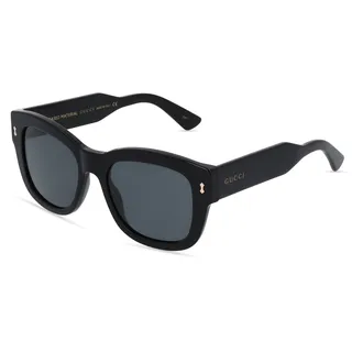 Gucci GG1110S Damen-Sonnenbrille Vollrand Butterfly Bio-Acetat-Gestell, orange