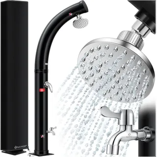 Kesser Solar Gartendusche Bogen schwarz 35 l