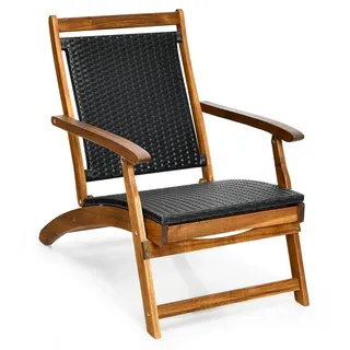 Costway Sonnenliege 130 x 82 x 0 cm Braun