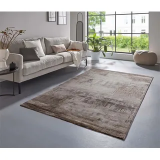 TaraCarpet Teppich Vintageteppich Argo 63393 Vintage, rechteckig, Höhe: 14 mm, Vintage Design in new beige und braun Töne schwere Qualität 133x195 beige rechteckig | 133 cm x 195 cm x 14 mm