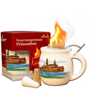Feuerzangentasse 1er-Set, Weiß/Dresden - für Feuerzangenbowle