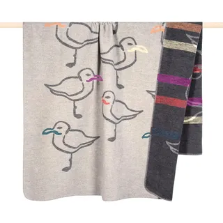 PAD SEAGULL Kuscheldecke 150 x 200 cm Grau