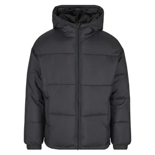 URBAN CLASSICS Basic Puffer Jacket schwarz S