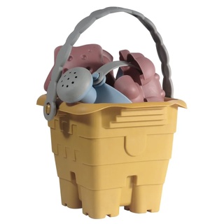 KINDSGUT Sandform-Set, (Set), Sand-Spielzeug, Schippe, Förmchen, Toni, Sandkasten, Outdoor, draußen, Spiel-Spaß, unisex, umweltfreundlich goldfarben