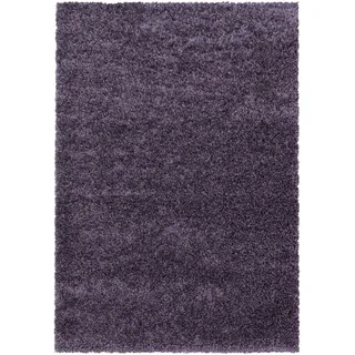 Ayyildiz Hochflorteppich Sydney 3000 Violett 140 cm x 200 cm