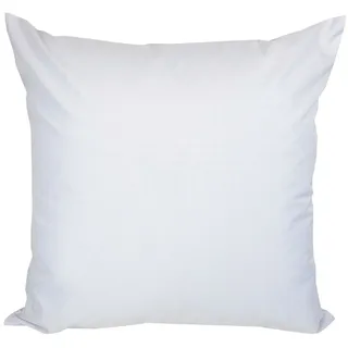JACK Dekokissen 50x50cm Outdoor Lounge Kissen inkl. XXL Füllung Sitzkissen, starke Füllung, Robust, Strapazierfähig, Wasserabweisend, Innen&Außen weiß