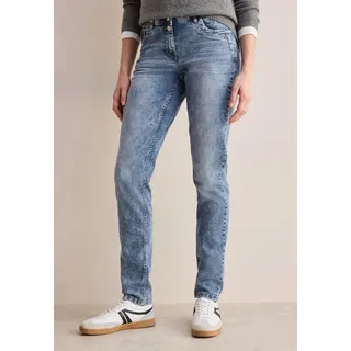 Cecil Damen, Style Scarlett 2-knopf 69% Jeans Im Casual Fit, Authentic used wash), / 30L EU