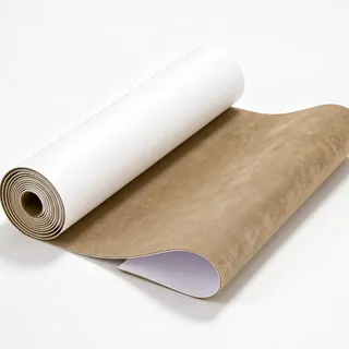 Filz Selbstklebend Beige-Camel 3mm Dicke 220 cmx41 cm Klebefilz Selbstklebend Filzstoff Nadelfilz Meterware Filzmatte für Camper Dachhimmel Stoff Wandverkleidung Möbel Schubladenmatte DIY
