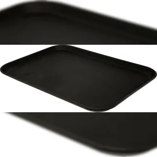 TRIZERATOP Gastro Kellnertablett, Serviertablett rutschfest, rechteckig 45x65 cm