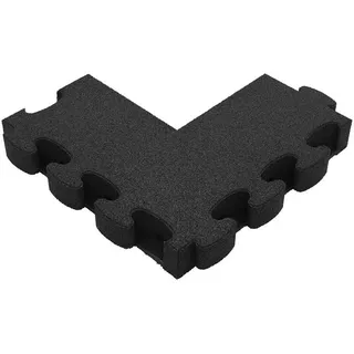 Gum-tech Negatives Eckstück Gerade für Fallschutzplatten 8 cm