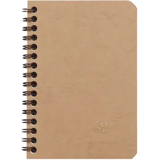 Clairefontaine Notizbuch AgeBag 9,5 x 14 cm kariert Braun