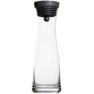 WMF Wasserkaraffe  Basic , transparent/klar , Silikon, Kunststoff, Edelstahl, Glas  , Maße (cm): H: 29
