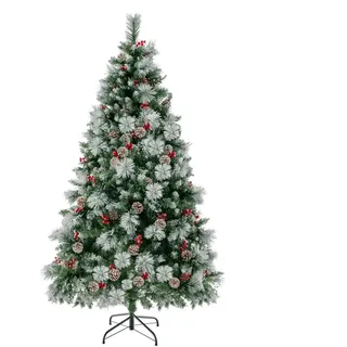 Costway Künstlicher Weihnachtsbaum Grün 180 cm