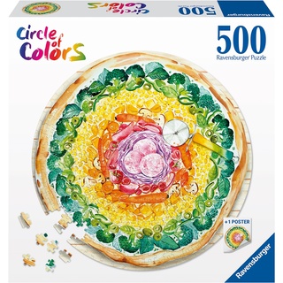 Ravensburger Circle of Colors Pizza (500 Teile)