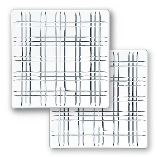 NACHTMANN Serie Square Platte quadratisch 21 cm 2er-Set