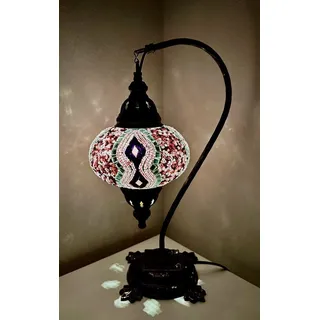 Mosaiklampe L orientalische Lampe Stehlampe Tischlampe Samarkand-Lights Lila