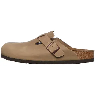 Birkenstock Boston Nubukleder geölt schmal tabacco brown 37