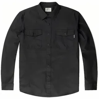 Vintage Industries Langarmhemd Schwarz XL