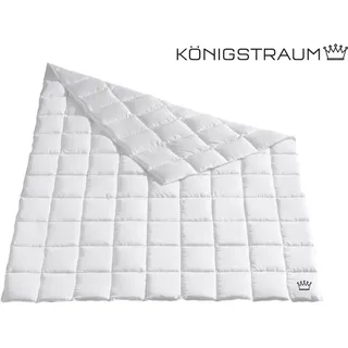 Häussling Königstraum Dauneneinziehdecke leicht 90% Daunen und 10% Federn (Größe: 135x200 cm)