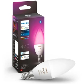 Philips Hue White and Color Ambiance 470 LED-Lampe E14 4W