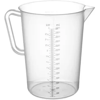 HENDI Messbecher,Polyproylen,3L,⌀160x(H)240mm