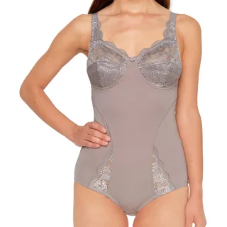 SUSA Body ohne Bügel Latina I Body Shapewear Damen stark formend I Frauen Mieder I Softer Bodysuit mit Shaping Effekt I Formt Taille, Bauch und Po - 80E
