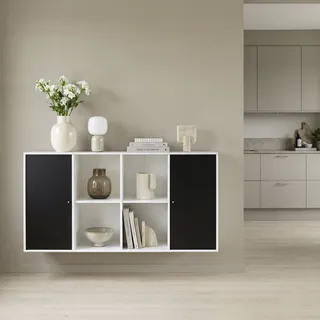 Hammel Furniture Mistral Kubus 136 x 69 x 32,5 cm Schwarz/Weiß