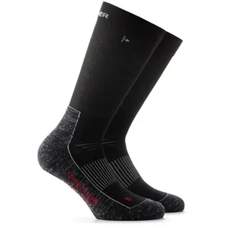 Rohner Compression Trek Light Wandersocken 1 Paar Schwarz 36-38