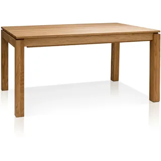 Esstisch Massivholztisch Ausziehtisch Esszimmertisch KARADO Eiche 160x90-280x90