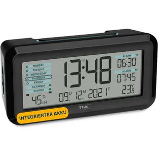 TFA Boxx2 schwarz-türkis