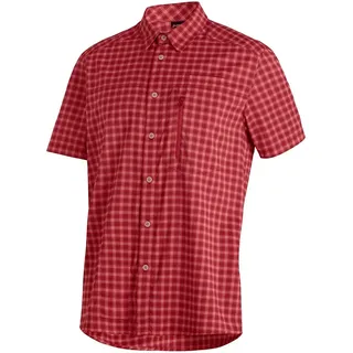 Maier Sports Kurzarmhemd Red Check 52