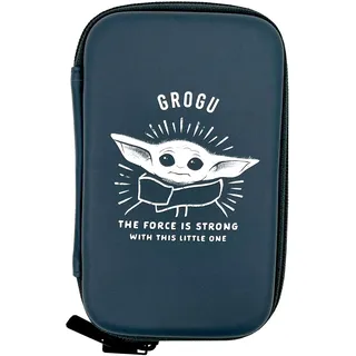 Wondee Mandalorian Baby Yoda festplattentasche 2.5" Hard Case mit Design von Grogu - Star Wars Geschenke, Offizielle Star Wars Merch