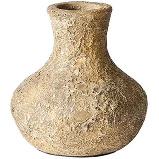 Muubs Vase "Eris" in Sand - (H)19 x Ø 8 cm