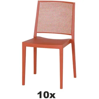 Siena Garden Urban Lights Gartensessel 56 x 46 x 80 cm rot 10 St.