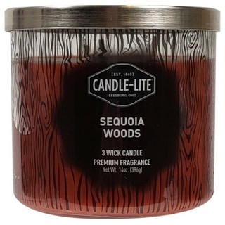 Candle-liteTM Duftkerze Duftkerze Sequoia Woods - 396g (1.tlg) rot