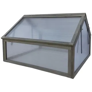 Hti-Living Frühbeet Heidi 89 x 58 x 89 cm Grau