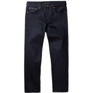 Nudie Jeans Gritty Jackson Jeans - Denim Dry Onix Selvage - 34 - 32