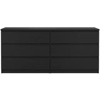 VCM Naia 154 x 68 x 50 cm Schwarz
