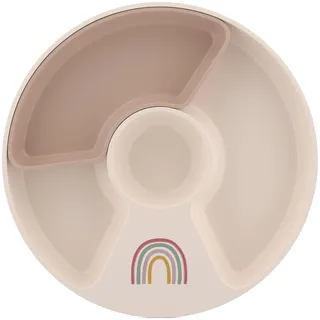 Mepal Kinderteller mit Unterteilung  - beige