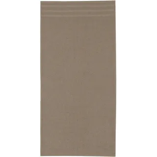 Kleine Wolke Handtücher Royal, 1 Stück (50/100 cm), Frottier (1-St), Uni Farben, mit Bordüre, weich, auch in verschiedenen Sets erhältlich braun