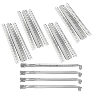 BBQration Grillteile für Napoleon LEX 485, LEX 605, LEX 730, Mirage 485 605 Series Grills, eingebaute LEX 485,16.5 cm Heizplatte & Brenner Ersatzteile für Napoleon Grillzubehör