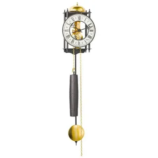 HERMLE Skelett-Wanduhr Belfort 0,00 schwarz