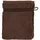 Waschhandschuh 16 x 22 cm braun
