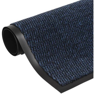 vidaXL Schmutzfangmatte Rechteckig Getuftet 40x60 cm Blau