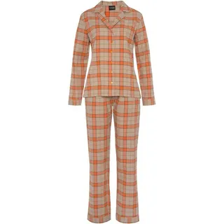 VIVANCE DREAMS BY LASCANA Damen Pyjama orange Gr.34