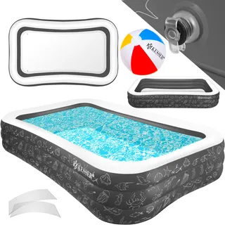 Kesser Aufblasbarer Pool 305 x 183 x 56 cm Anthrazit