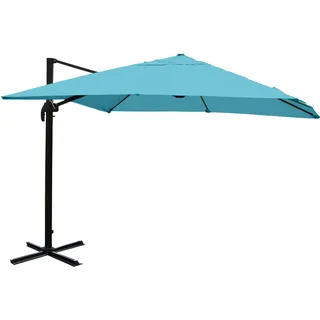 Gastronomie-Luxus-Ampelschirm HWC, Sonnenschirm Ø 4,30 m - 3x3 m