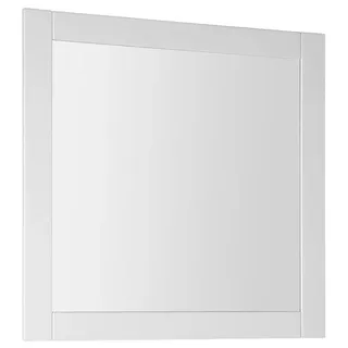 a&n&a aQualine Rahmenspiegel 80 x 80 cm Weiß