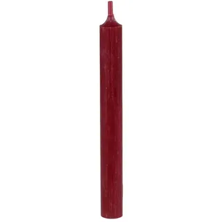 Chic Antique Stabkerze Dinnerkerze 18 cm, H18/D2 cm rot