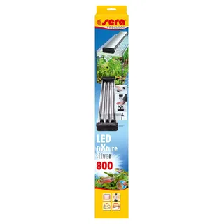 Sera LED fixture silver 800